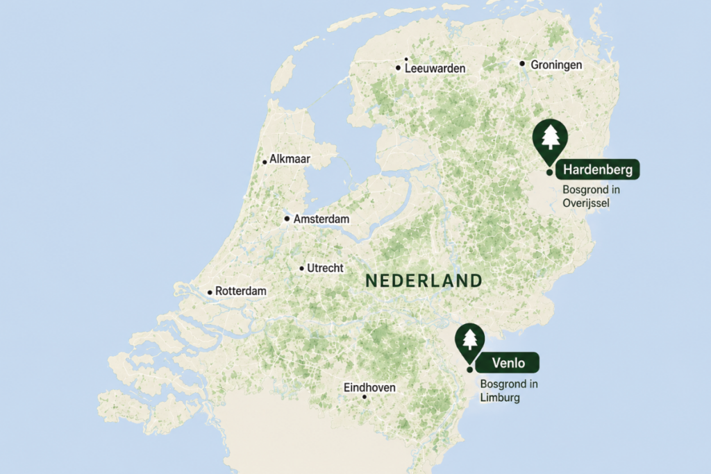 Onze Boslocaties